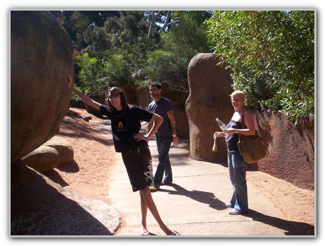 TK Stuart & Karen at Perth Zoo Feb 16th 2007 1